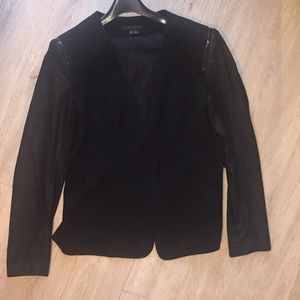 Black Theory Blazer with Unique Details